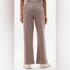 Athleta Sunday Rib High-Rise Pant Chocolate Brown Medium NWOT